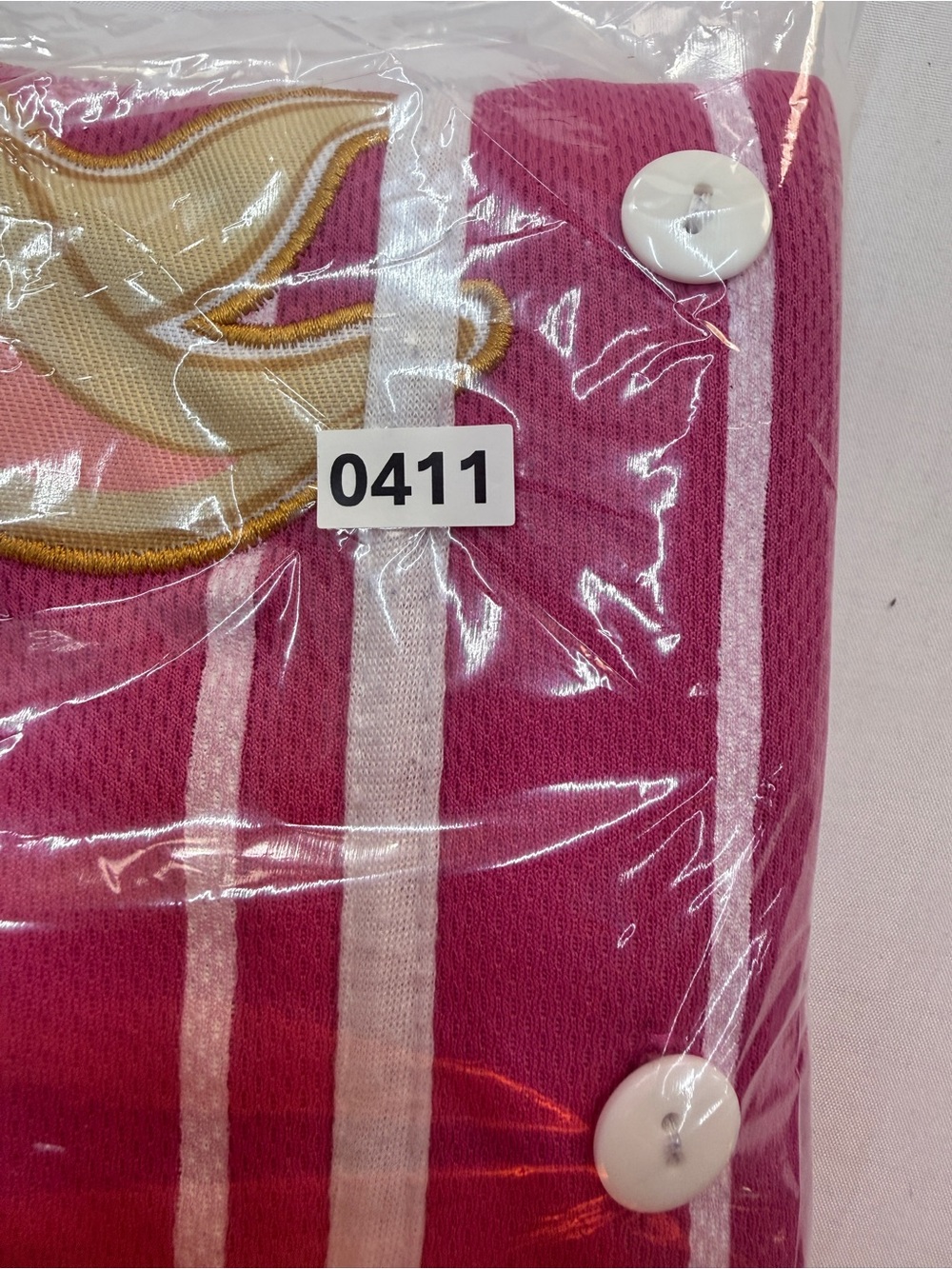 Warner Bros. Looney Tunes Pink and White Graphic Jersey - Picture 4 of 4